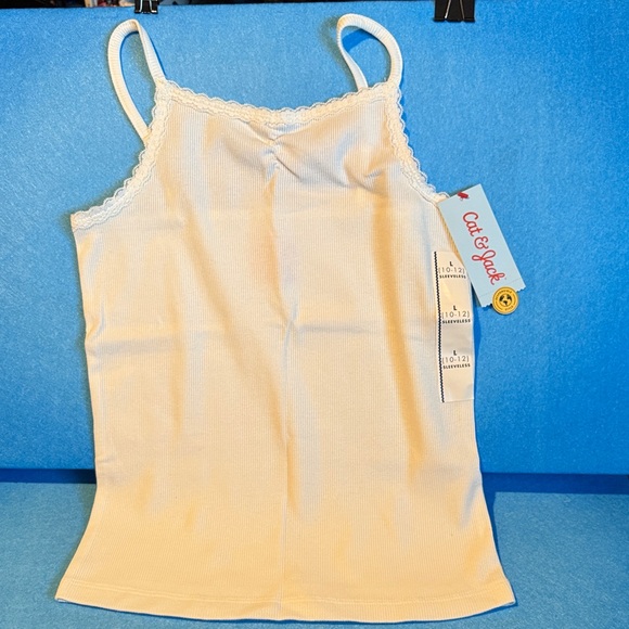 Cat & Jack Cream Camisole Top - Picture 1 of 6